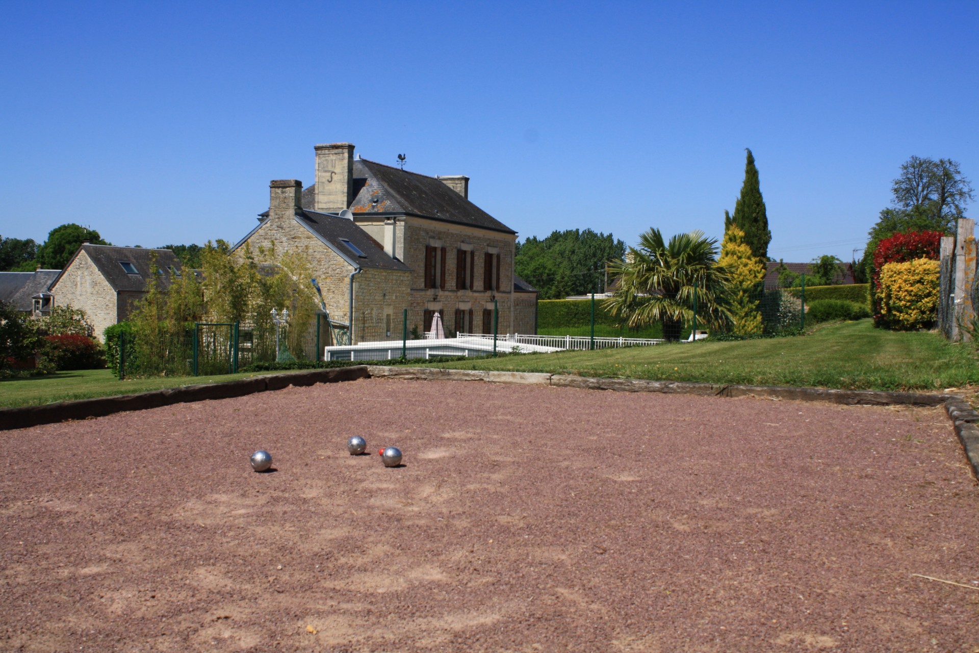 Le terrain de pétanque / Petanque